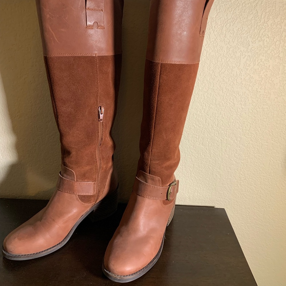 Suede Leather boots Luck Brand size 5